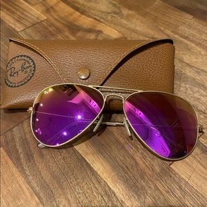 RayBan aviator sunglasses